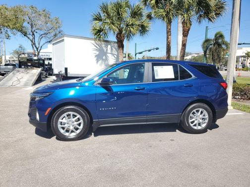 Blue Glow Metallic 2023 Chevrolet Equinox 1LT