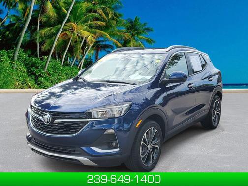 Sapphire Metallic 2023 Buick Encore GX Select