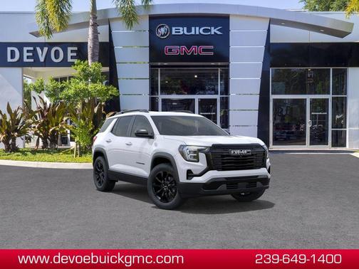 Summit White 2027 GMC Terrain FWD Elevation