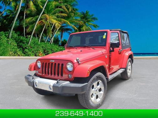 Flame Red Clearcoat 2014 Jeep Wrangler Sahara