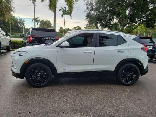 Summit White 2025 Buick Encore GX Sport Touring