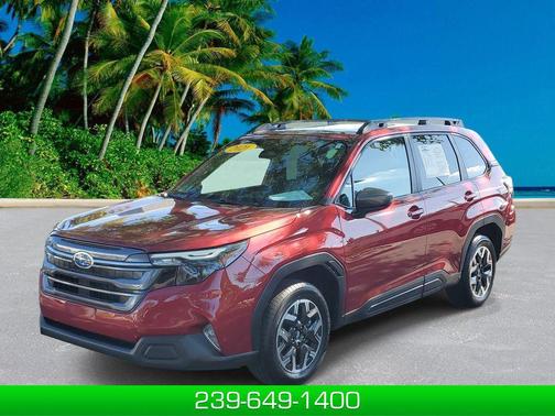 Crimson Red Pearl 2026 Subaru Forester Premium