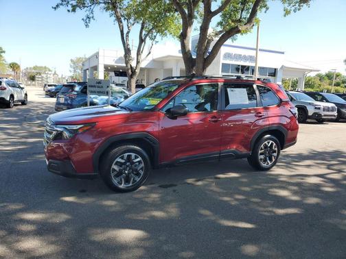 Crimson Red Pearl 2026 Subaru Forester Premium