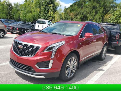 Radiant Red Tintcoat 2024 Cadillac XT5 Premium Luxury