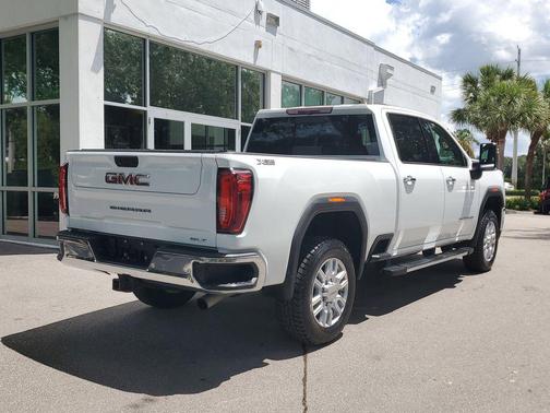 Summit White 2021 GMC Sierra 2500 SLT