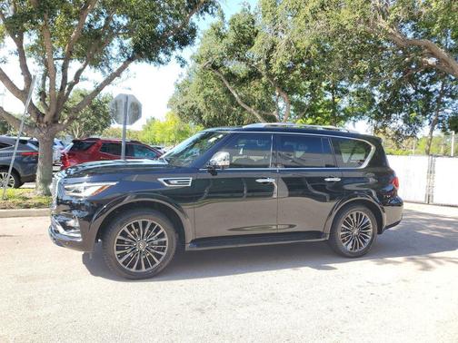 Black Obsidian 2023 INFINITI QX80 SENSORY