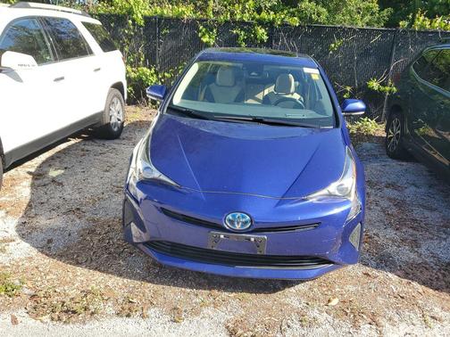Blue Crush Metallic 2016 Toyota Prius Three