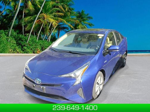 Blue Crush Metallic 2016 Toyota Prius Three