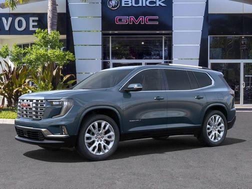 Downpour Metallic 2025 GMC Acadia Denali