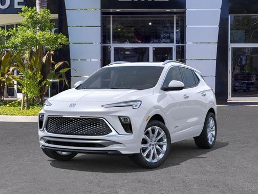 White Frost Tricoat 2026 Buick Encore GX Avenir
