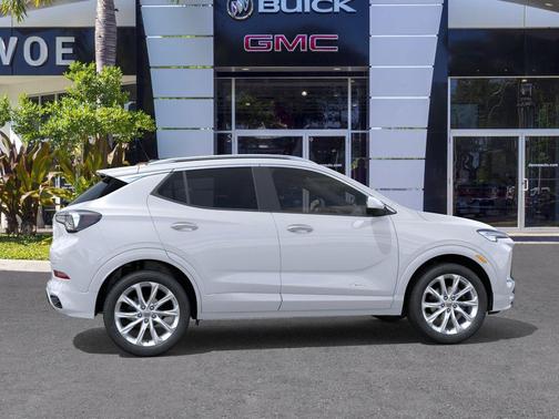 White Frost Tricoat 2026 Buick Encore GX Avenir