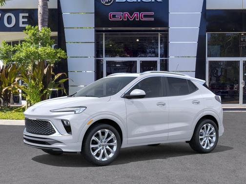 White Frost Tricoat 2026 Buick Encore GX Avenir