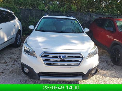 Crystal White Pearl 2015 Subaru Outback 2.5i Limited