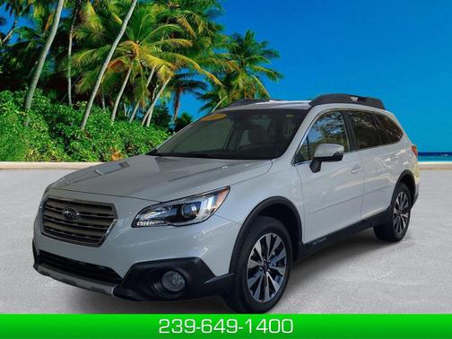 Crystal White Pearl 2017 Subaru Outback 3.6R Limited