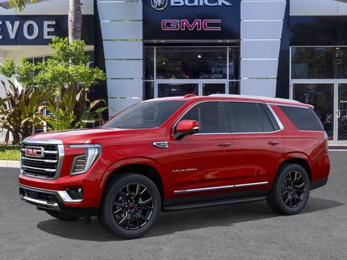 Volcanic Red Tintcoat 2026 GMC Yukon 4WD Elevation