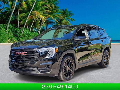 Ebony Twilight Metallic 2023 GMC Terrain SLT