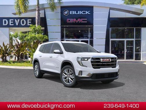 Summit White 2026 GMC Acadia Elevation FWD