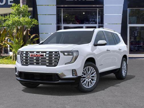 Glacier White Tricoat 2026 GMC Acadia Denali