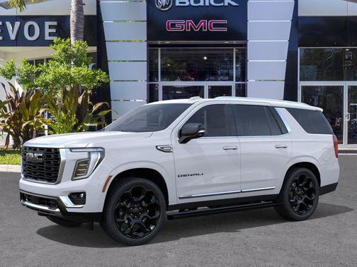 Glacier White Tricoat 2026 GMC Yukon Denali