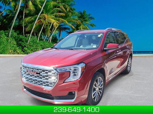 Volcanic Red Tintcoat 2023 GMC Terrain Denali