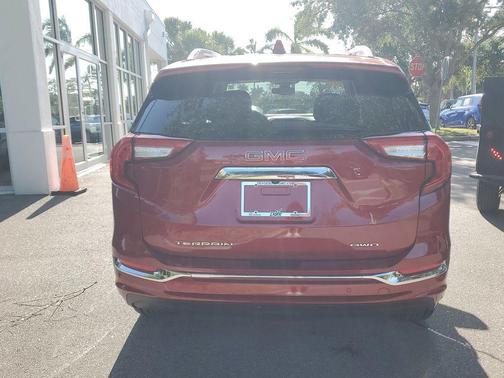 Volcanic Red Tintcoat 2023 GMC Terrain Denali