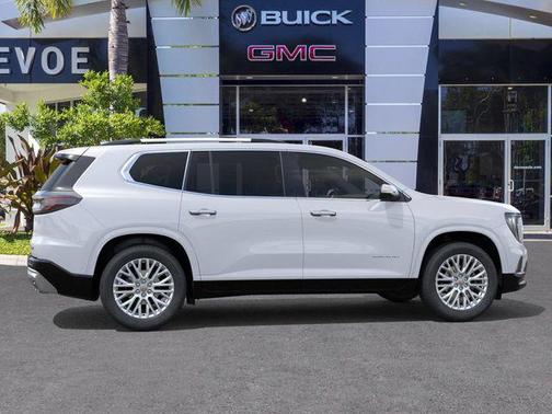 Glacier White Tricoat 2026 GMC Acadia Denali
