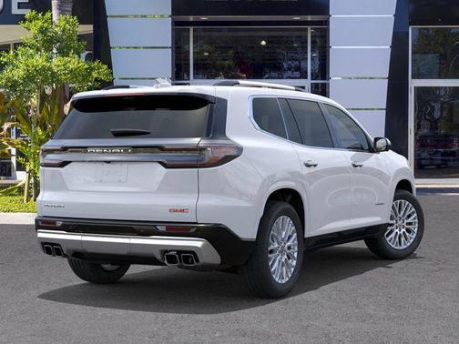 Glacier White Tricoat 2026 GMC Acadia Denali