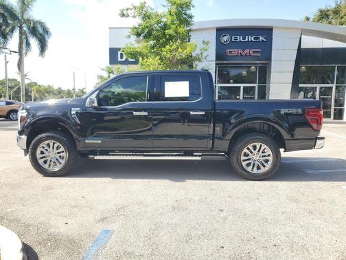 AGATE BLACK METALLIC 2024 Ford F-150 Lariat