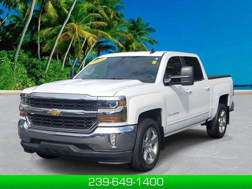 Summit White 2018 Chevrolet Silverado 1500 1LT Truck