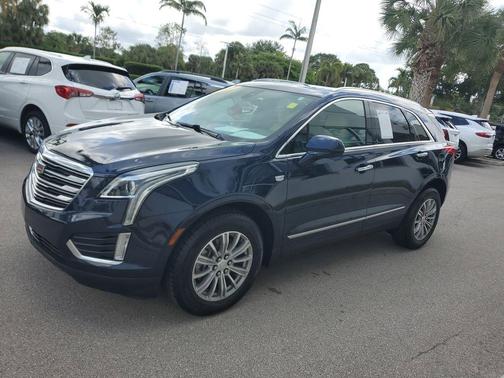Dark Adriatic Blue Metallic 2017 Cadillac XT5 Luxury