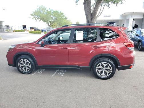 Crimson Red Pearl 2021 Subaru Forester Premium