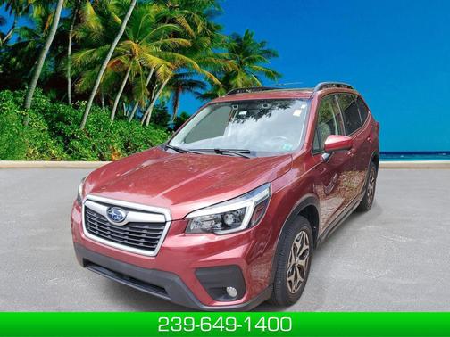 Crimson Red Pearl 2021 Subaru Forester Premium