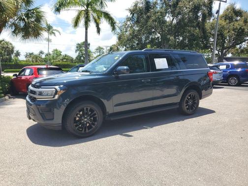 STONE BLUE METALLIC 2024 Ford Expedition Max XLT
