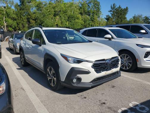 Crystal White Pearl 2024 Subaru Crosstrek Premium