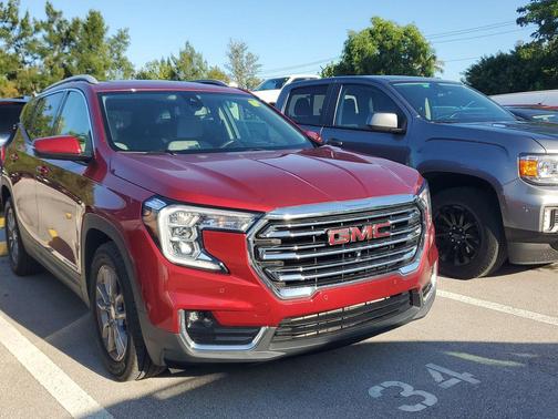 Volcanic Red Tintcoat 2023 GMC Terrain SLT