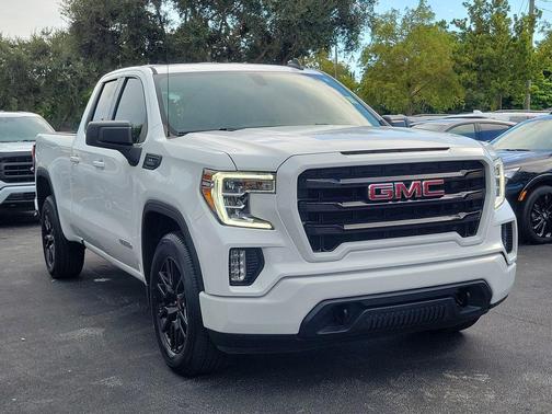Summit White 2021 GMC Sierra 1500 Elevation
