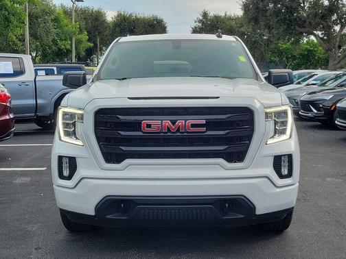Summit White 2021 GMC Sierra 1500 Elevation