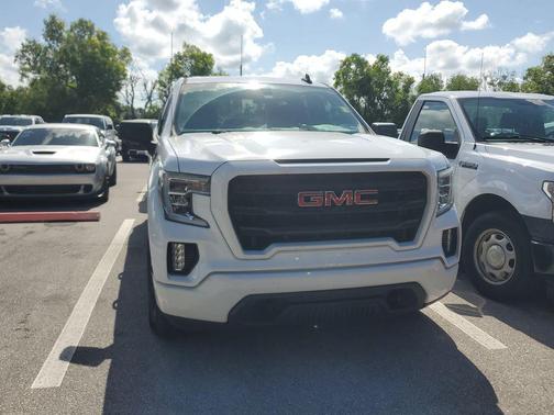 Summit White 2021 GMC Sierra 1500 Elevation