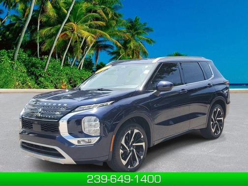Cosmic Blue Metallic 2022 Mitsubishi Outlander SEL 2.5 S-AWC SUV