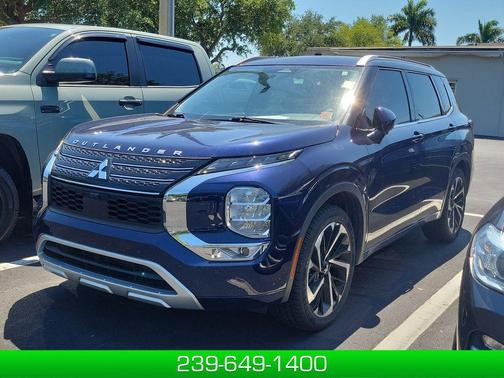 Cosmic Blue Metallic 2022 Mitsubishi Outlander SEL 2.5 S-AWC