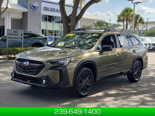 Autumn Green Metallic 2023 Subaru Outback Onyx Edition