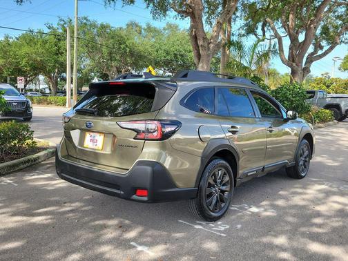 Autumn Green Metallic 2023 Subaru Outback Onyx Edition