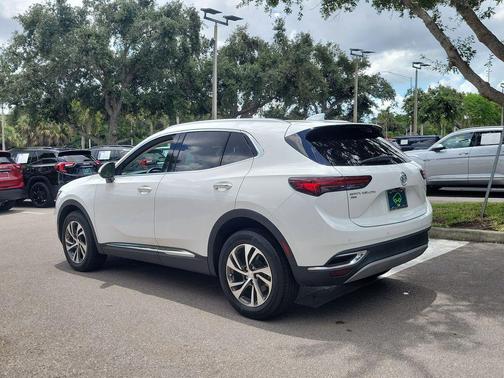Summit White 2021 Buick Envision AWD Essence