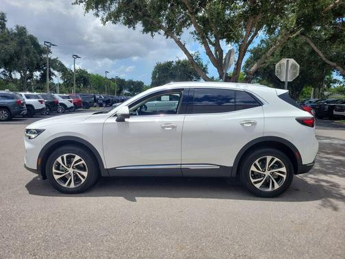Summit White 2021 Buick Envision AWD Essence