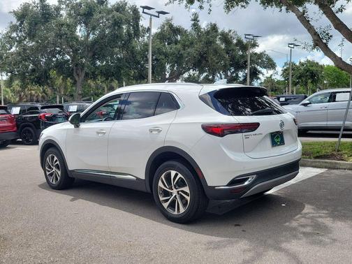 Summit White 2021 Buick Envision AWD Essence