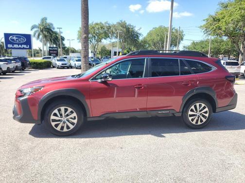 Crimson Red Pearl 2025 Subaru Outback Premium