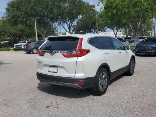 Platinum White Pearl 2019 Honda CR-V EX-L