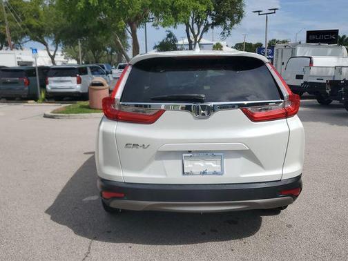 Platinum White Pearl 2019 Honda CR-V EX-L