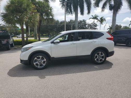 Platinum White Pearl 2019 Honda CR-V EX-L