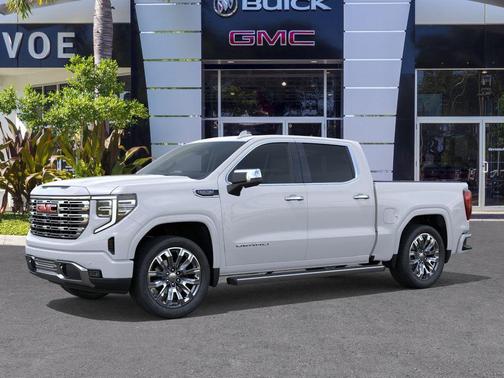 Glacier White Tricoat 2026 GMC Sierra 1500 Denali